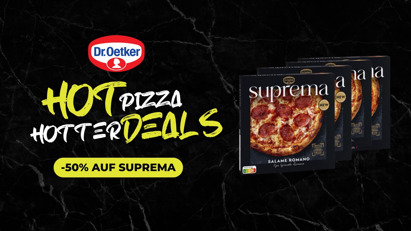 SUPREMA –50%. Jetzt zugreifen!